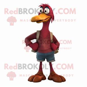 Maroon Dodo Bird w...