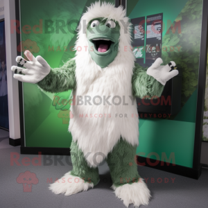 Forest Green Yeti mascotte...