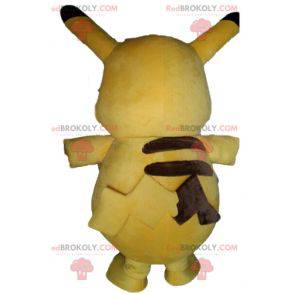 Mascote Pikachu famoso desenho animado Pokemeon amarelo -