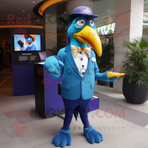 Blue Toucan mascotte...