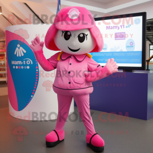 Pink Momentum mascotte...