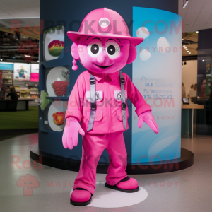 Pink Momentum mascotte...