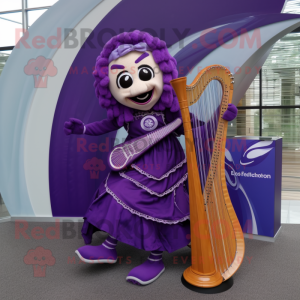 Paars Keltisch Harp...