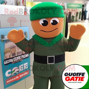 Forest Green Gi Joe maskot...