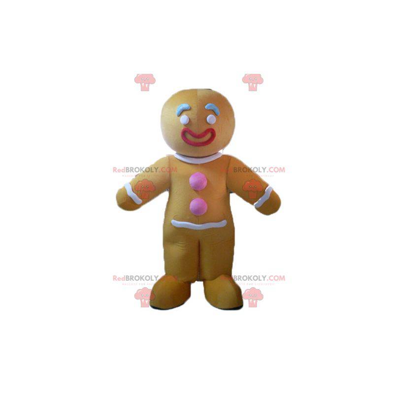 Mascot Ti famous gingerbread cookie in Shrek - Redbrokoly.com