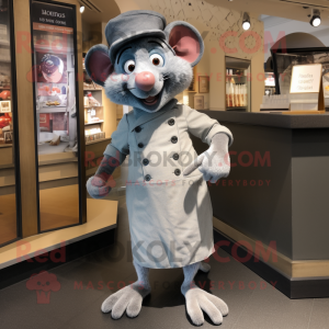 Silver Ratatouille maskot...