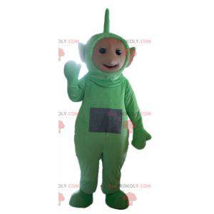 Mascotte de Dipsy le célèbre Télétubbies vert de dessin animé -