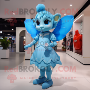 Sky Blue Cupid mascotte...