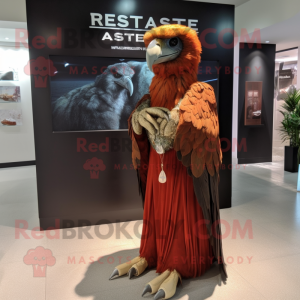 Rust Haast S Eagle maskot...