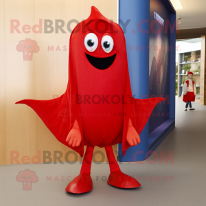 Red Stingray mascotte...