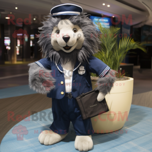 Navy Porcupine mascotte...