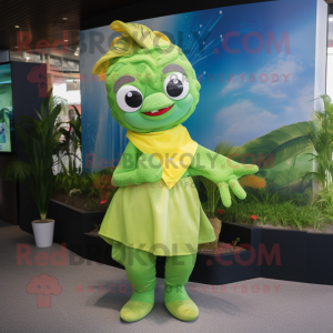 Personagem de mascote Lime...