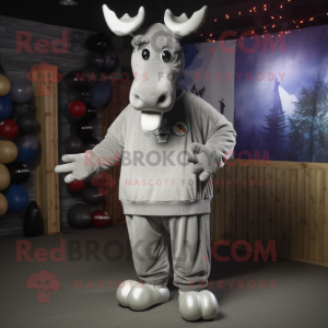 Silver Moose mascotte...