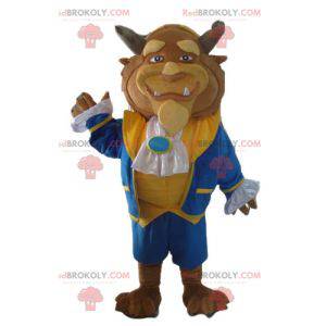 Famous beast mascot character from Beauty and the Beast -