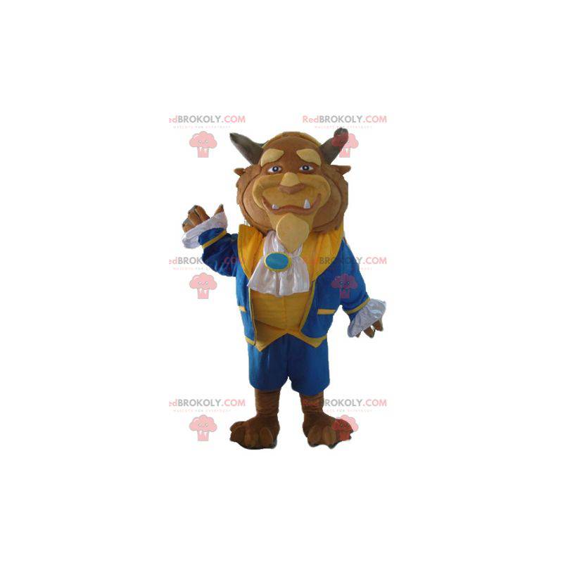 Famous beast mascot character from Beauty and the Beast -