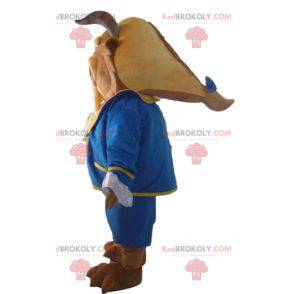 Berühmte Tiermaskottchenfigur von Beauty and the Beast -