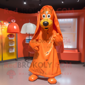 Orange Hot Dogs maskot...