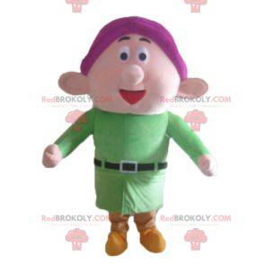 Mascot Dopey famous dwarf Snow White - Redbrokoly.com