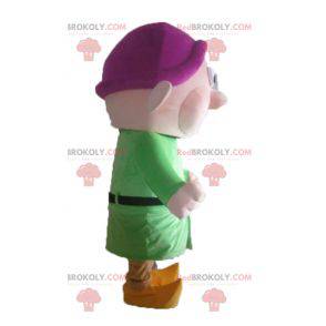 Mascot Dopey famous dwarf Snow White - Redbrokoly.com