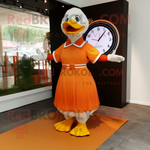 Orange Goose mascotte...