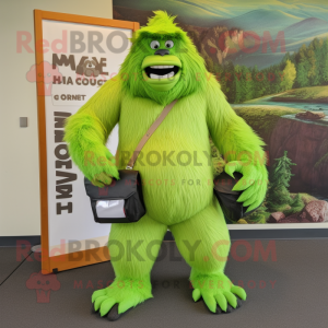 Lime Green Sasquatch...