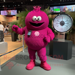 Magenta Grenade mascotte...