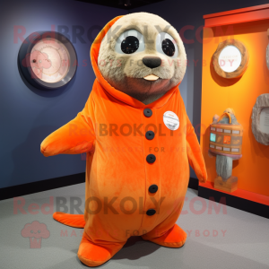 Orange Seal mascotte...