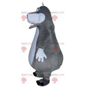 Mascot Gloria the hippopotamus from Madagascar cartoon -