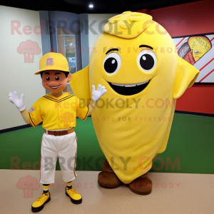 Gul Tacos maskot kostume...