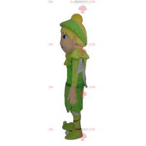 Mascotte de la fée clochette du dessin animé Peter Pan -