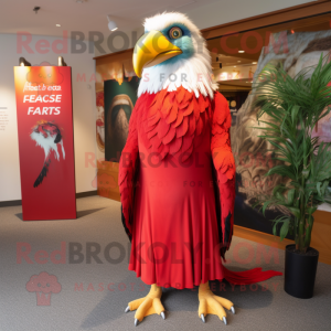 Red Haast S Eagle maskot...