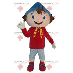 Mascote do famoso personagem de desenho animado do Noddy -