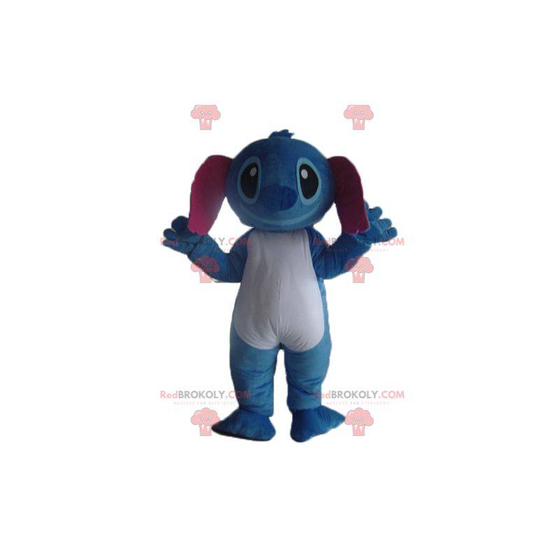 Stitch mascotte de blauwe alien uit Lilo en Stitch -