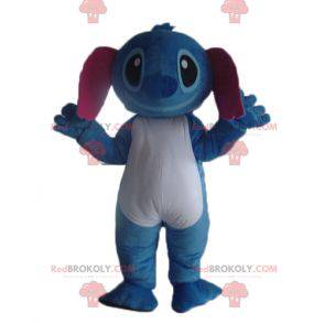 Stitch mascot the blue alien from Lilo and Stitch -