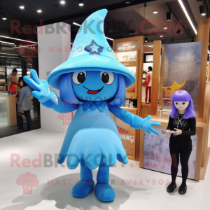 Sky Blue Witch mascotte...