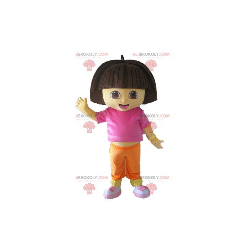 Dora the Explorer famous cartoon girl mascot - Redbrokoly.com