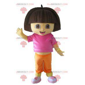 Dora the Explorer famous cartoon girl mascot - Redbrokoly.com