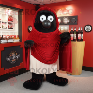 Rood Guinness mascotte...