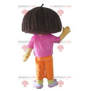 Dora the Explorer beroemde cartoon meisje mascotte -