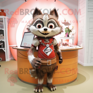 Rust Raccoon personaje...