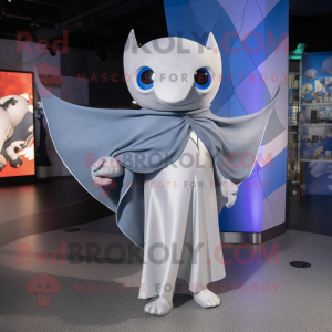 Silver Manta Ray mascotte...