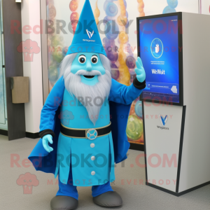 Cyan Wizard mascotte...