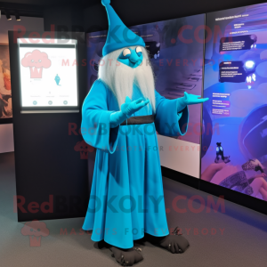 Cyan Wizard mascotte...