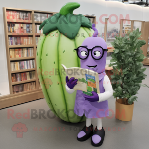 Lavendel Zucchini maskot...