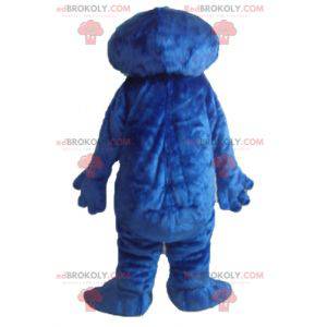 Mascote de Grover famoso monstro azul da Rua Sésamo -