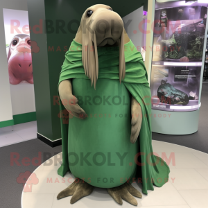 Forest Green Walrus maskot...