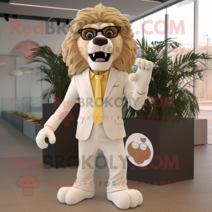 Costume de mascotte de lion...