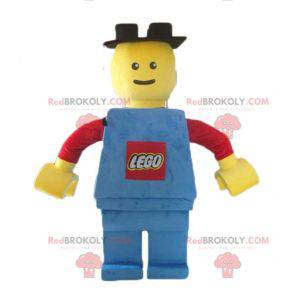 Big Lego Maskottchen rot gelb und blau - Redbrokoly.com