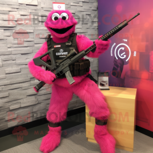 Magenta Sniper mascotte...