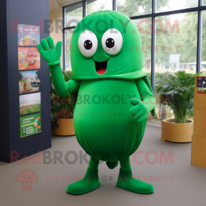 Forest Green Ray mascot costume character dressed with a Oxford Shirt and Anklets